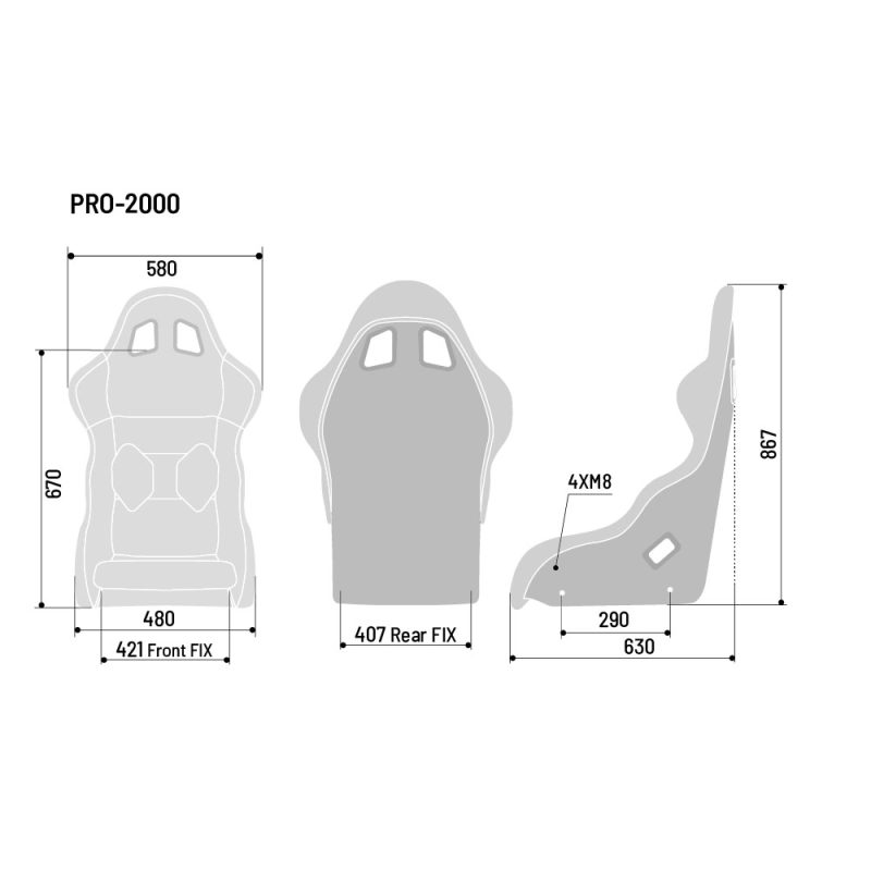Sparco Sedile PRO 2000 QRT - immagine 6