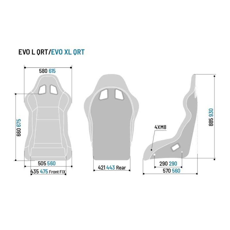 Sparco Sedile EVO QRT L/XL - immagine 3