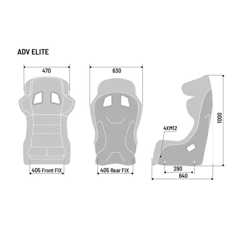Sparco Sedile Carbon ADV ELITE - immagine 3
