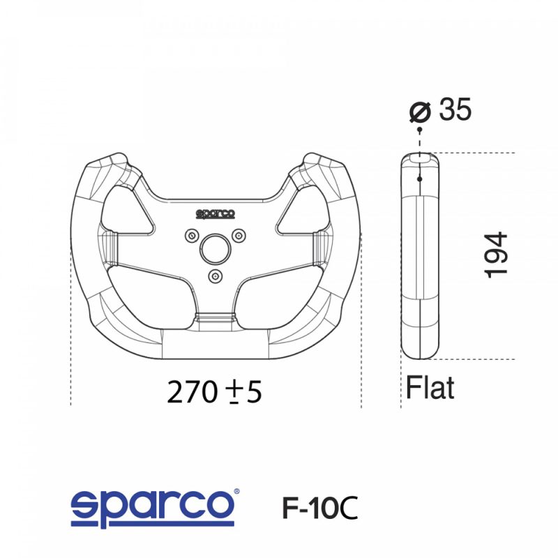 Sparco Volante F-10C - immagine 3