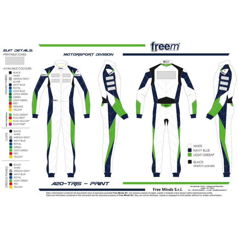 Freem Tuta A20 Start Five (personalizzata) - immagine 5