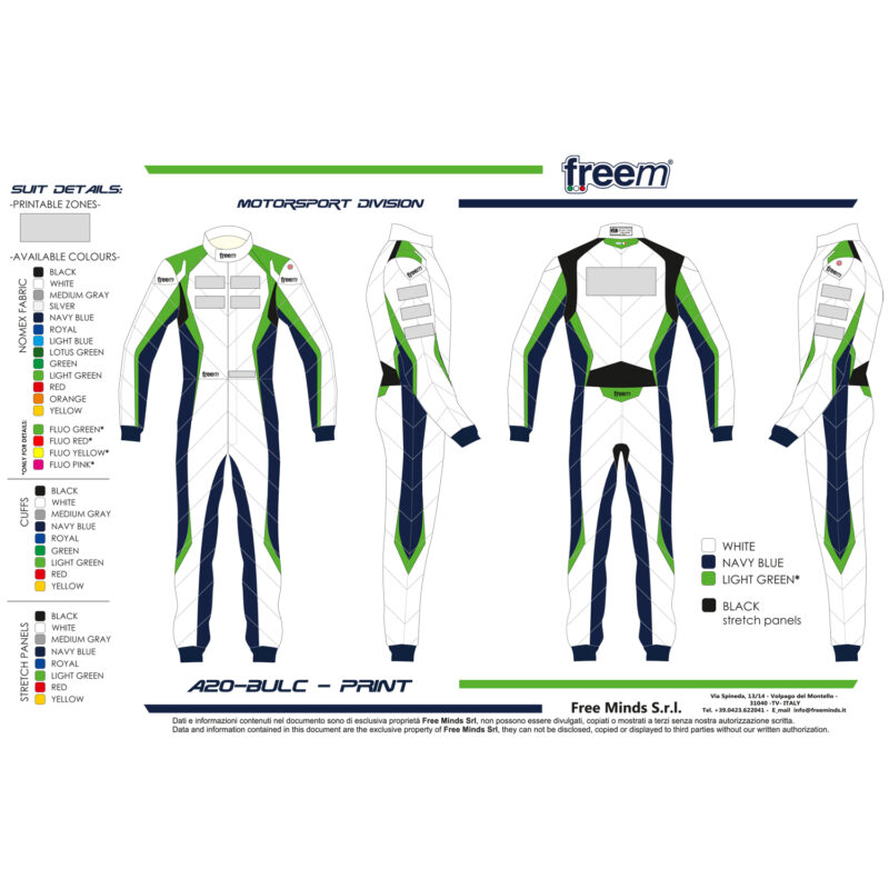 Freem Tuta A20 Start Five (personalizzata) - immagine 6