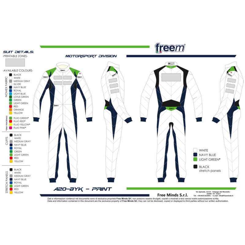 Freem Tuta A20 Start Five (personalizzata) - immagine 8
