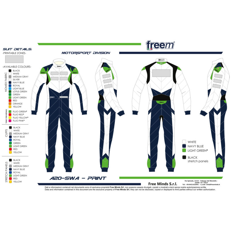 Freem Tuta A20 Start Five (personalizzata) - immagine 4