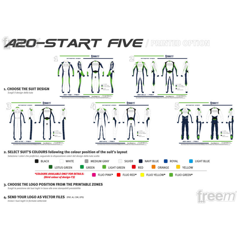 Freem Tuta A20 Start Five (personalizzata) - immagine 3