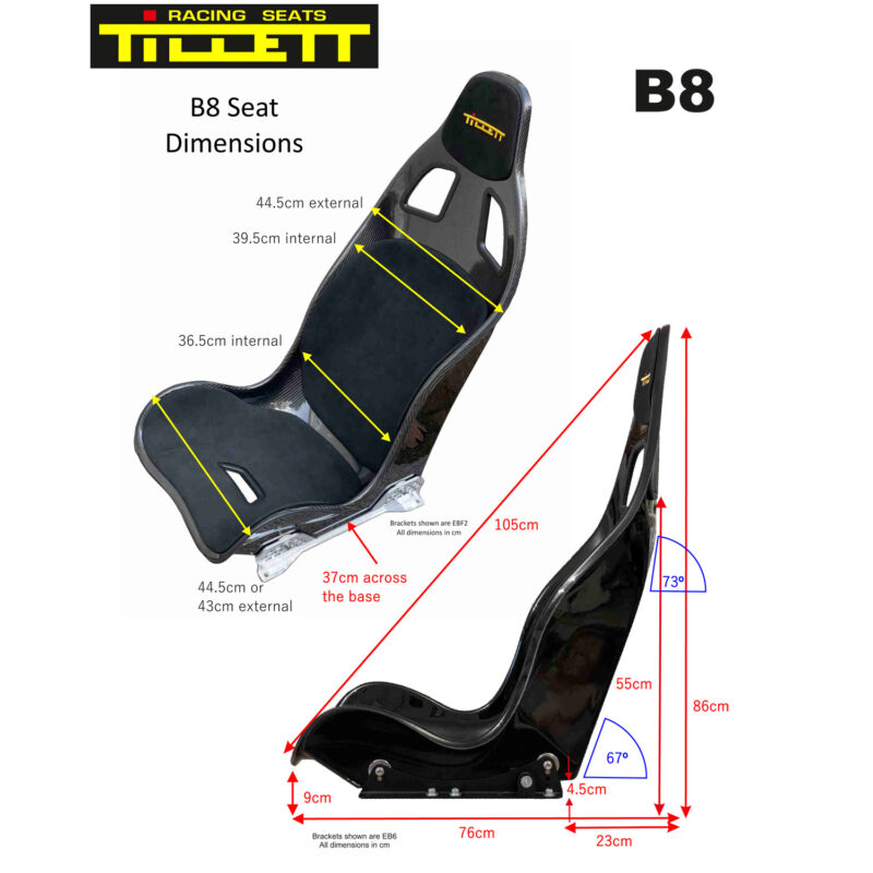 Tillett Sedile auto B8 - NOT FIA approved - immagine 7