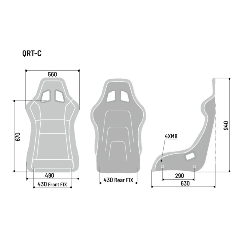 Sparco Sedile Carbon QRT-C - immagine 6