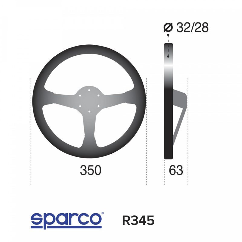 Sparco Volante R345 - immagine 3