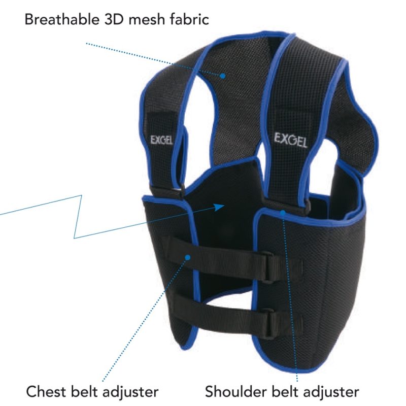 Exgel Paracostole Rib Protector Vest 17 - immagine 4
