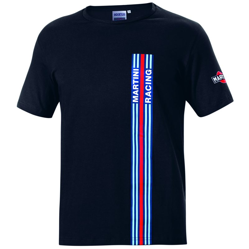 Sparco T-Shirt Big Stripes MARTINI RACING (all colors) - immagine 3