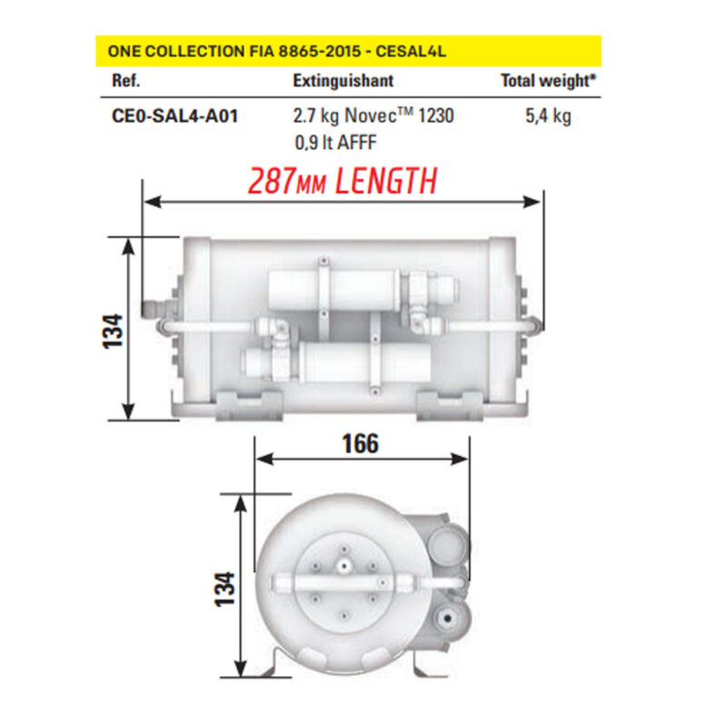 OMP Estintore Cesal4 XS/S/L - immagine 6