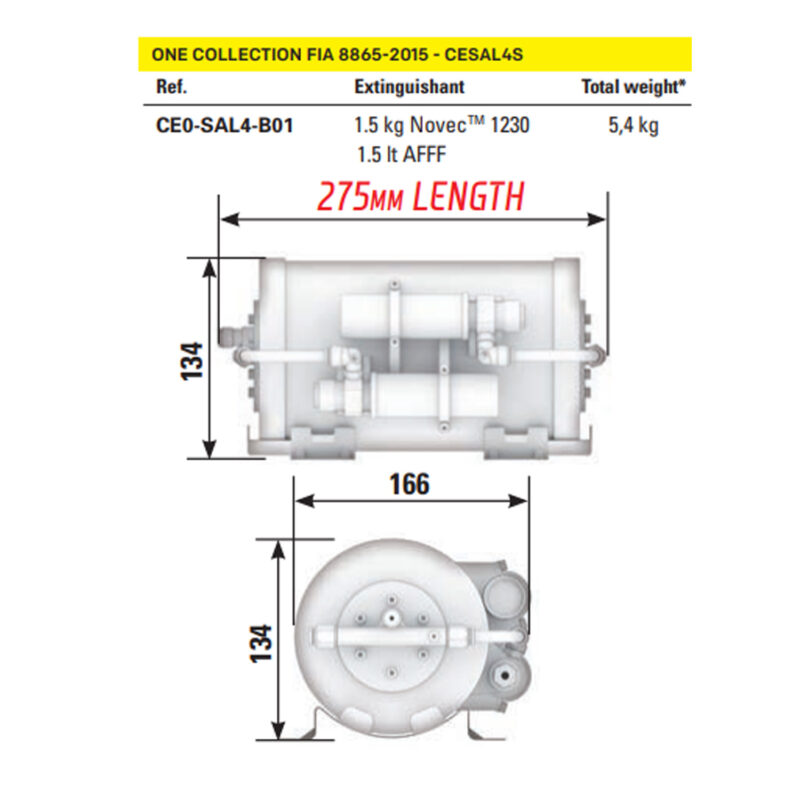 OMP Estintore Cesal4 XS/S/L - immagine 7