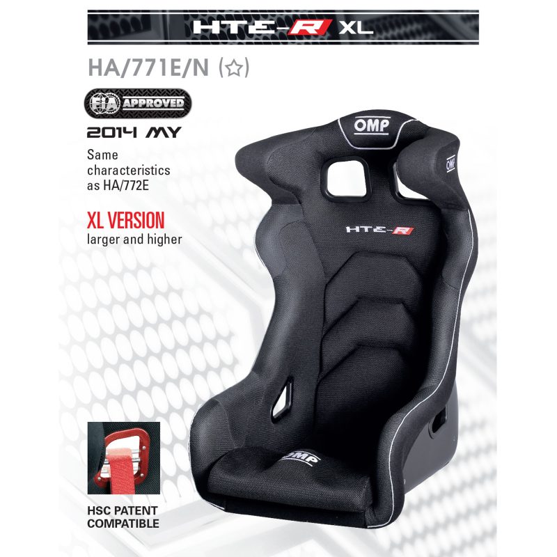 OMP Sedile HTE-R fiberglass/carbon - immagine 4