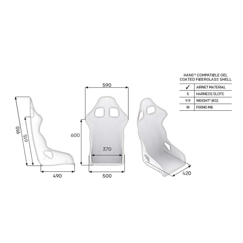 OMP Sedile ARS-R - immagine 3