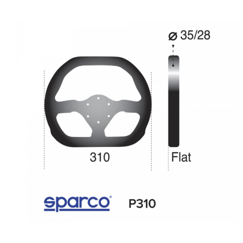 Sparco Volante P310/ P310 OPEN - immagine 4