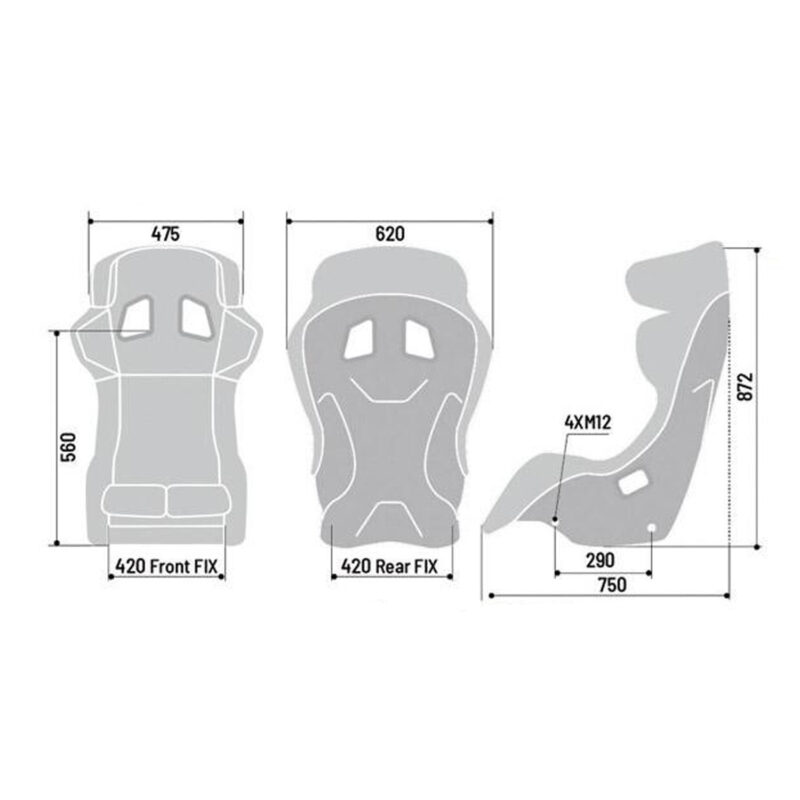 Sparco Sedile Carbon ADV XT - immagine 4