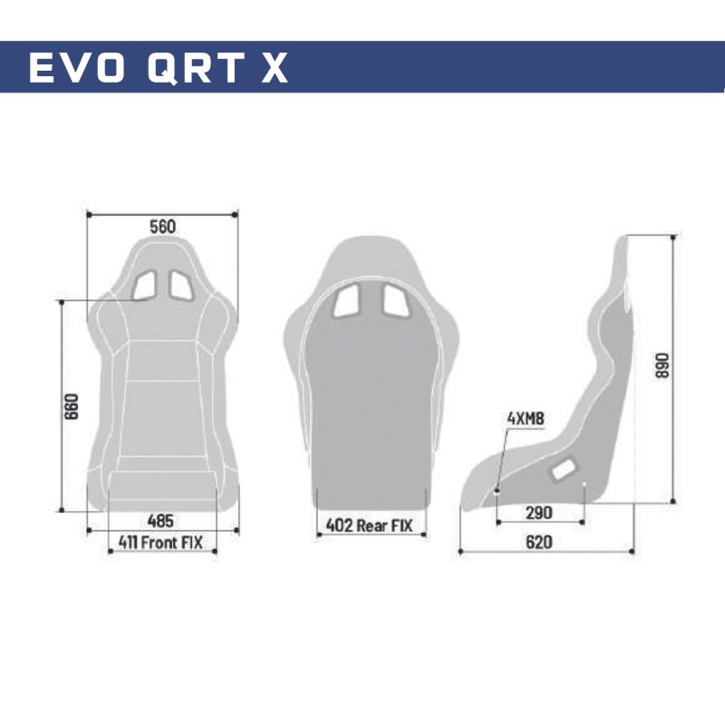 Sparco Sedile EVO QRT X / EVO L QRT X / EVO XL QRT X - immagine 5