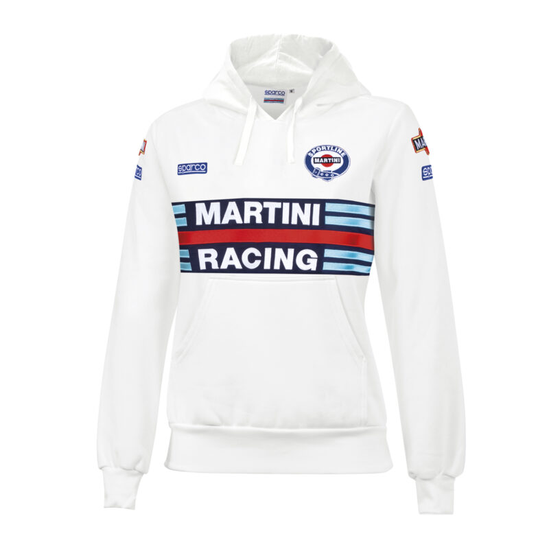 Sparco Felpa Hoodie Lady Replica MARTINI RACING (all colors) - immagine 2