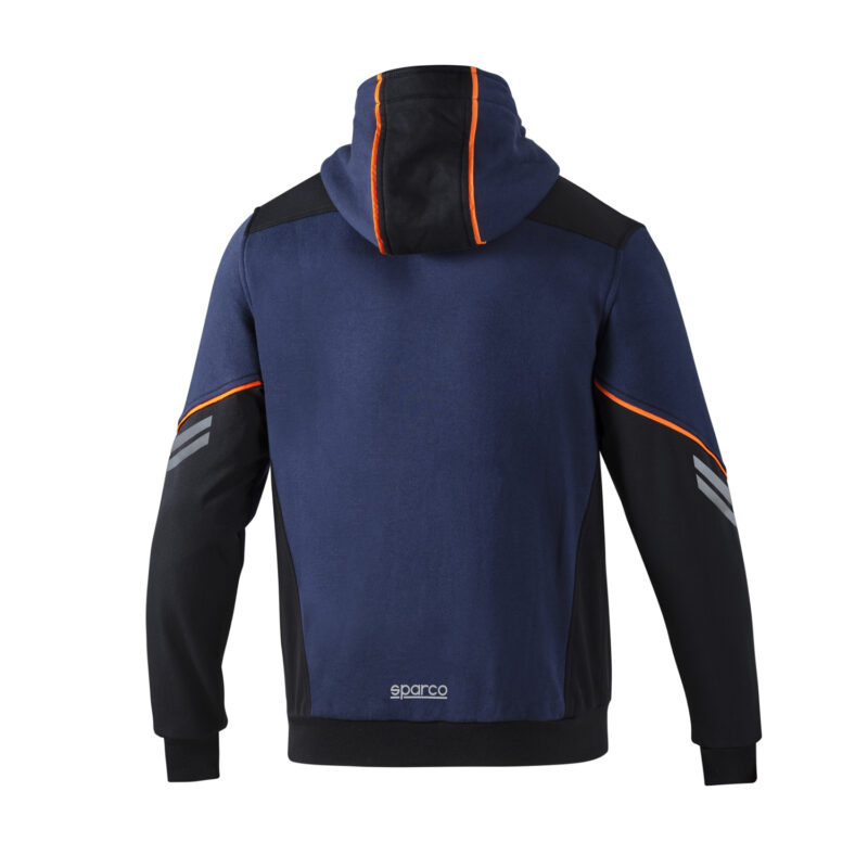 Sparco Felpa Full Zip Con Cappuccio Tech (all colors) - immagine 6