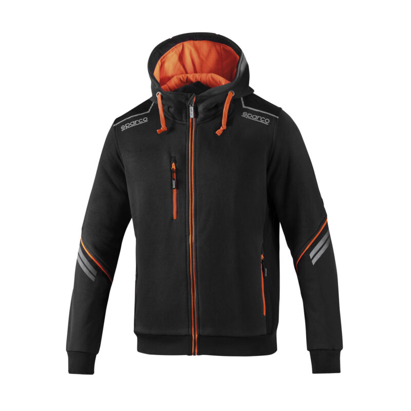 Sparco Felpa Full Zip Con Cappuccio Tech (all colors) - immagine 4