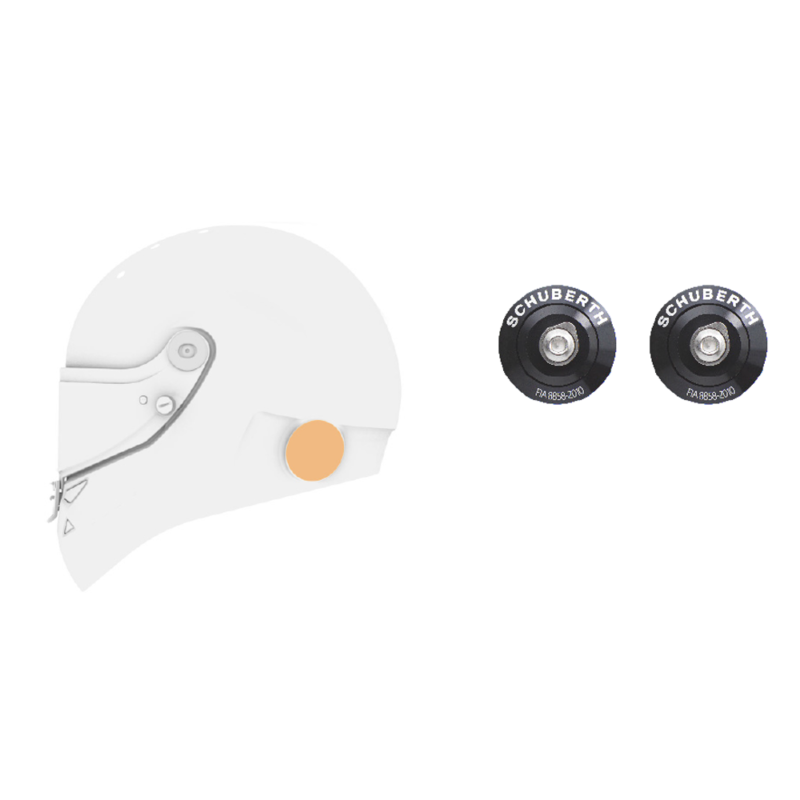 Schuberth Attacchi Hans (per casco predisposto) - immagine 2