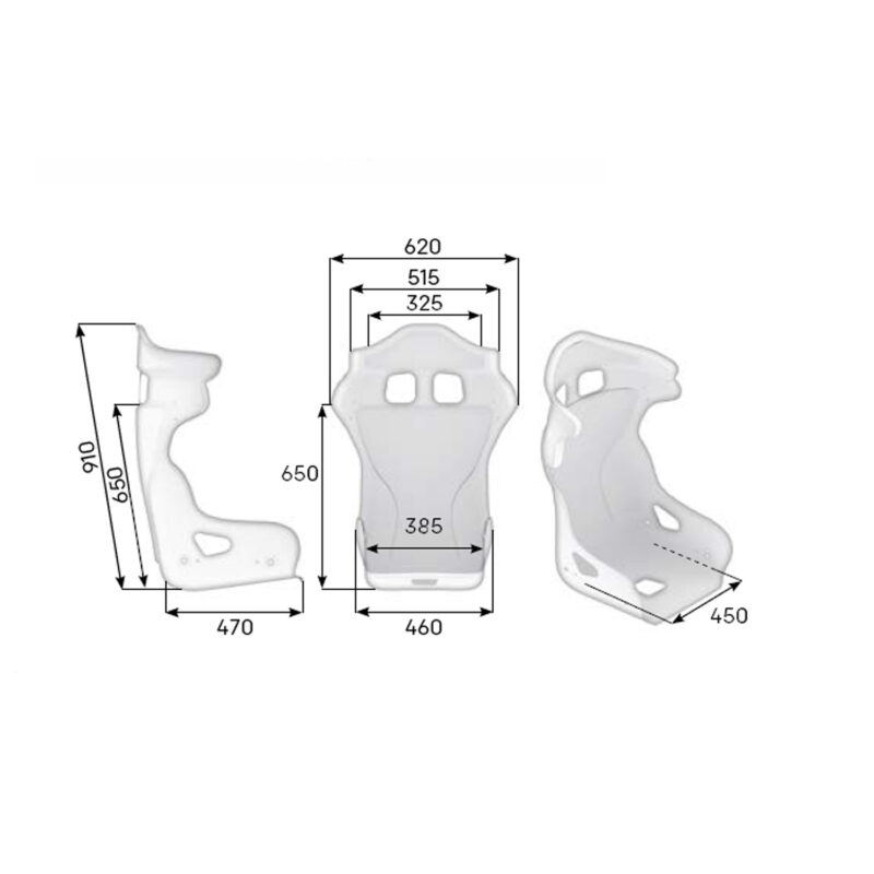 OMP Sedile HRC-R Carbon - immagine 2
