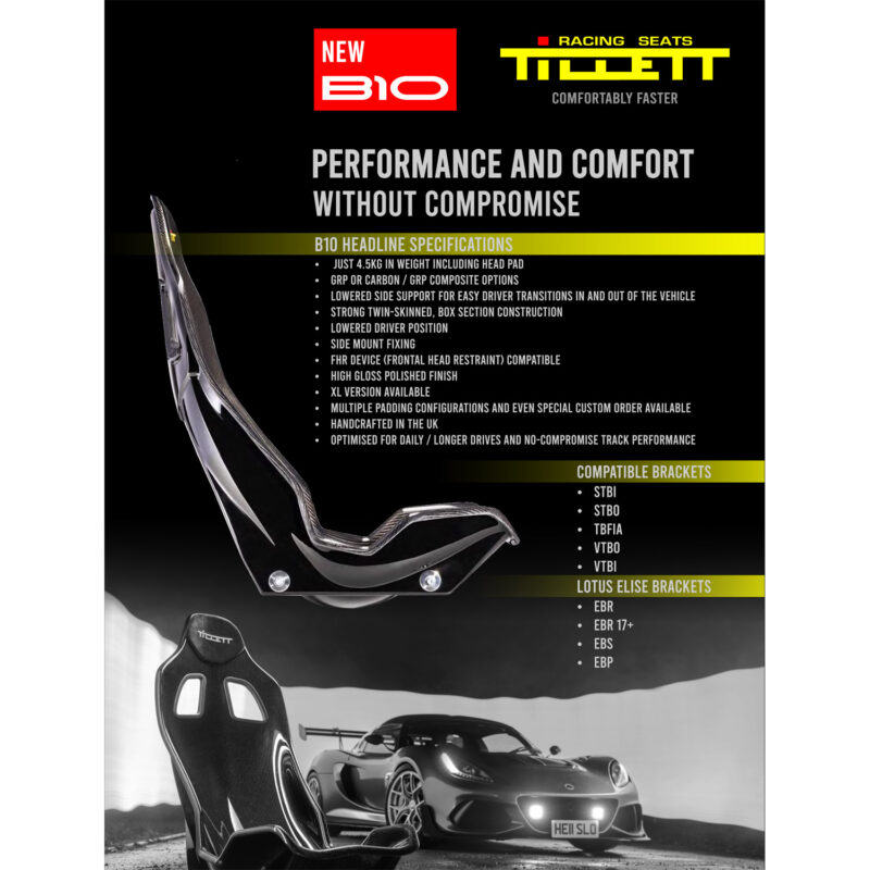 Tillett Sedile auto B10 / B10 XL - NOT FIA approved - immagine 6