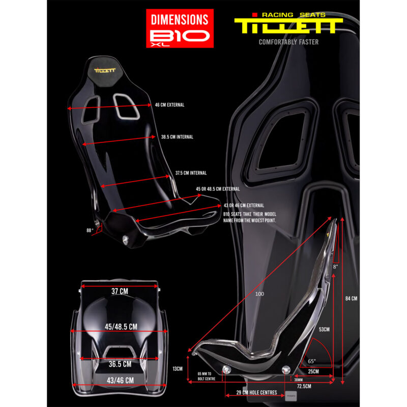 Tillett Sedile auto B10 / B10 XL - NOT FIA approved - immagine 8