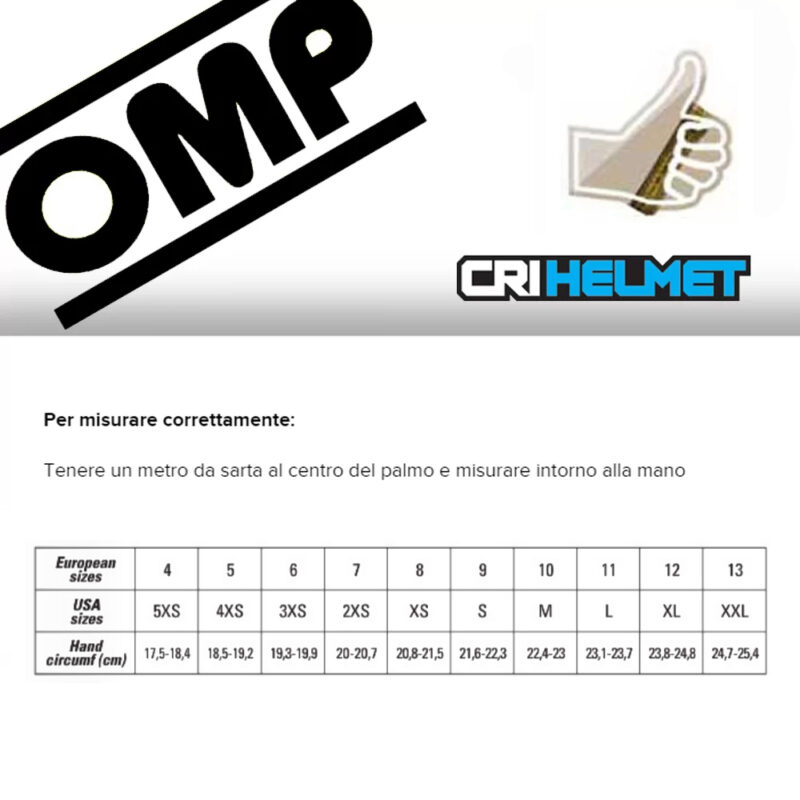 OMP Guanti KS-4 (adulto/bambino)  (all colors) - immagine 8