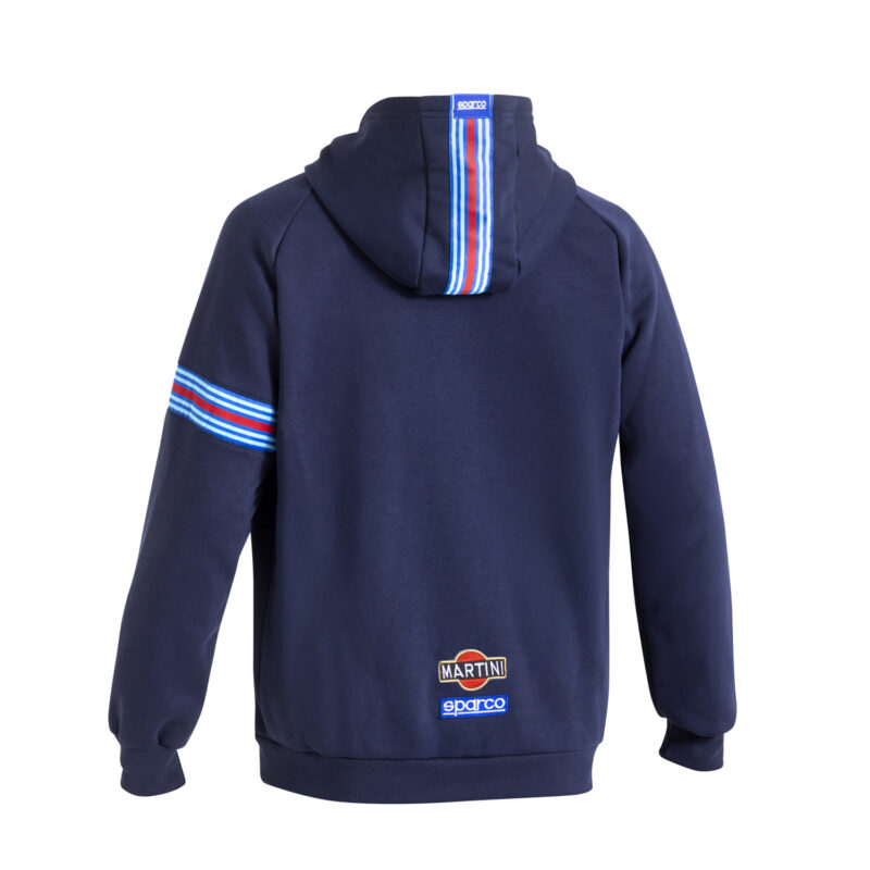 Sparco Felpa Full Zip con Cappuccio MARTINI RACING (all colors) - immagine 4