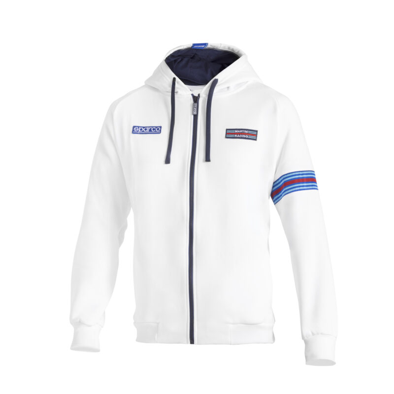 Sparco Felpa Full Zip con Cappuccio MARTINI RACING (all colors) - immagine 2