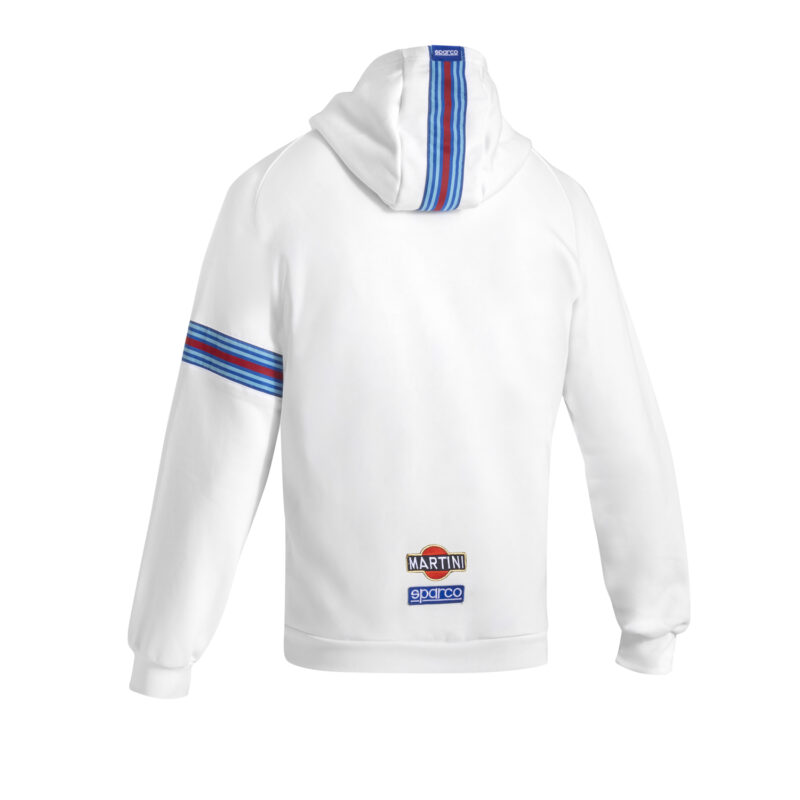 Sparco Felpa Full Zip con Cappuccio MARTINI RACING (all colors) - immagine 3
