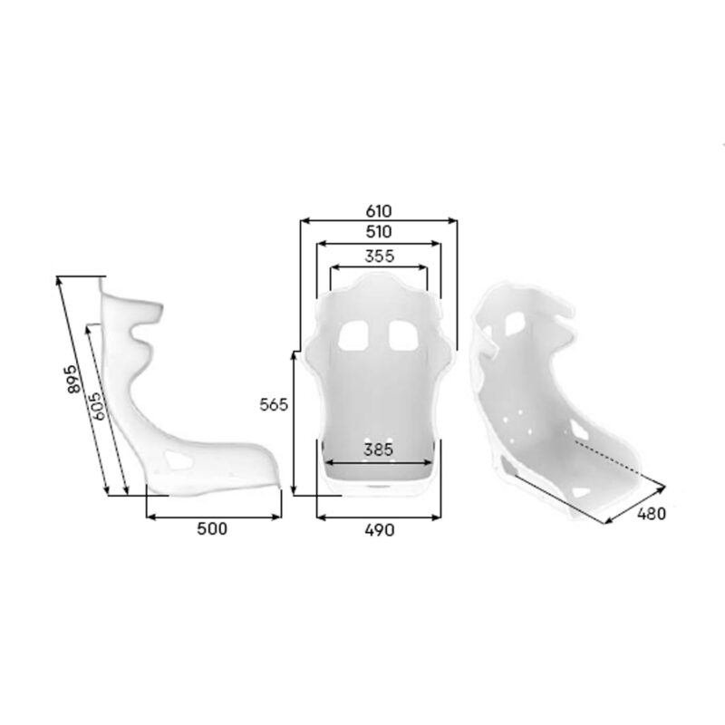 OMP Sedile HGT Carbon - immagine 3